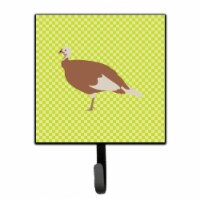 Jersey Buff Turkey Hen Green Leash or Key Holder