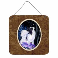 6 x 6 in. Starry Night Papillon Aluminium Metal Wall or Door Hanging Prints