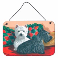 8 x 12 in. Westie & Scottie Great Scots Wall or Door Hanging Prints