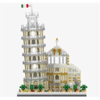 The Leaning Tower of Pisa Micro Blocks Set