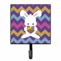 Easter Rabbit With Chocolate Heart Leash or Key Holder