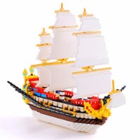 Sail Ship Micro Blocks Set