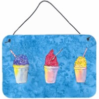 Snowballs Indoor Aluminium Metal Wall Or Door Hanging Prints
