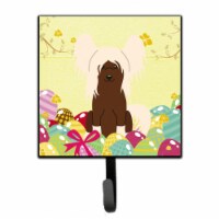 Easter Eggs Chinese Crested Cream Leash or Key Holder