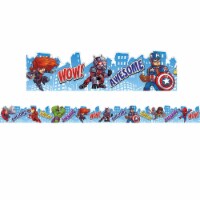Marvel City Scape Decor Trim Xtra Wide Die Cut - 3 Each