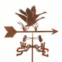 Geese Bird Weathervane with Garden Mount