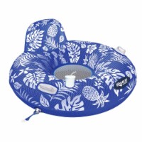 Supreme Lake Hibiscus Pineapple Sno Tube with Docking Attachment, Royal Blue