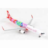 Air Asia A321Neo Scale 1-400 3,2,1 Takeoff Reg No.9M-VAA Airplane Model Toys