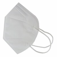 4 Ply Disposable KN95 Face Masks&#44; White - Pack of 25