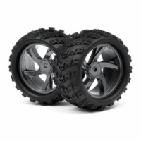 1-18 Ion MT Monster Truck Wheel & Tire Assembly