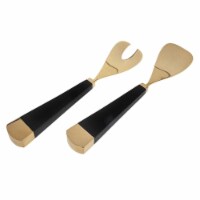 Nero Doro Salad Servers Set - Set of 2
