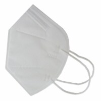 4 Ply Disposable KN95 Face Masks&#44; White - Pack of 5