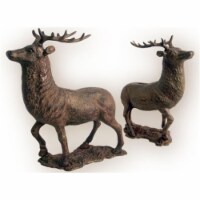 Cast Iorn Huge Elk Deer - Brown