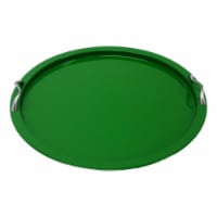 Enameled Galvanized Steel Serving Tray, Saige