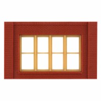Design Preservation Models  HO Scale One Story Victorian Windows Modular System
