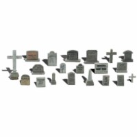 Tombstones - HO Scale, 20 Piece
