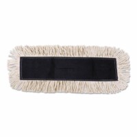 Dispoable Dust Mop Head, White - 36w X 5d