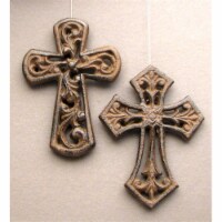 Unique Cast Iron Crosses - Pack of 4