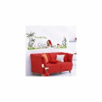 Dog House - Large Wall Decals Stickers Appliques Home Decor  Multicolor