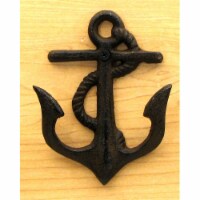 Cast Iron Anchor Small Rust - Set of 4