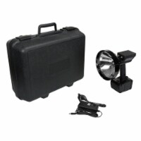 15 Million Candlepower Rechargeable HID Pistol Grip Handheld Spotlight with Hard Carrying Cas