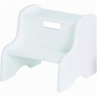 11 x 12 x 13 in. MDF Step Stool - Solid White