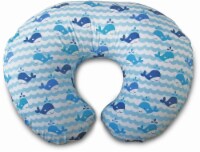 Boppy® Feeding and Infant Support Pillow with Slipcover - Whale Watch Perspective: Main