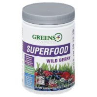 Greens Plus Organics Superfood Wild Berry