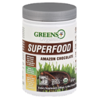 Greens Plus Organics Superfood Amazon Chocolate