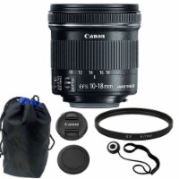 Canon Ef-s 10-18mm F/4.5-5.6 Is Stm Lens Kit For Digital Slr Camera