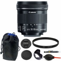 Canon Ef-s 10-18mm F/4.5-5.6 Is Stm Lens 67mm Kit For Digital Slr Camera