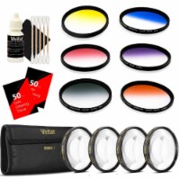 Vivitar 67mm Rotating Graduated 6pc Filter With Top Accessory Kit For 67mm Lens
