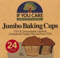If You Care Unbleached Jumbo Baking Cups