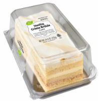 Vanilla Creme Brulee Cake Perspective: Main