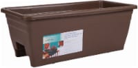 Myers Lawn & Garden Deck Railer Planter - Chocolate Brown