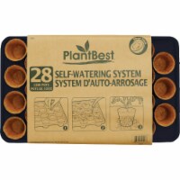 Plant Best 440629384 3459 28 Coir Pot Self Greenhouse Kit