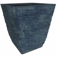 Akro Mils KTS15000A55 15 in. Slate Square Tahoe Planter