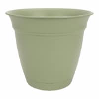 The HC Companies Eclipse Pot with Saucer - Seafoam