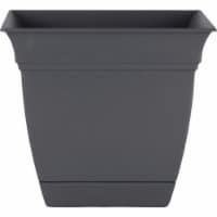 The HC Companies Square Eclipse Planter - Warm Gray Perspective: Main