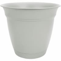 The HC Companies Plastic Eclipse Round Planter - Cottage Stone
