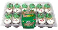Two-Bite® Christmas Holiday Cupcakes - Assorted Perspective: Main
