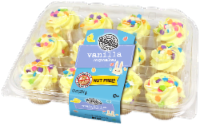 Two-Bite® Spring Vanilla Mini Cupcakes