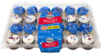 Two-Bite® Patriotic Vanilla & Chocolate Cupcakes