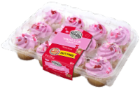 Two-Bite® Valentine’s Day Assorted Vanilla Cupcakes Perspective: Main