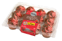 Two-Bite® Chocolate Strawberry Cupcakes Perspective: Main