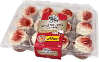 Two-Bite Mini Red Velvet Cupcakes