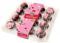Two-Bite® Heart Sprinkles Brownies Perspective: Main