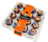 Two-Bite Brownies® with Halloween Sprinkles Party Platter Perspective: Main