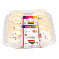 Kimberley's Bakeshoppe Vanilla Frosted Soft Sugar Cookies Perspective: Main