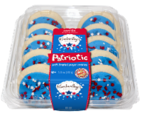 Kimberley's Bakeshoppe™ Patriotic Vanilla Soft Frosted Sugar Cookies